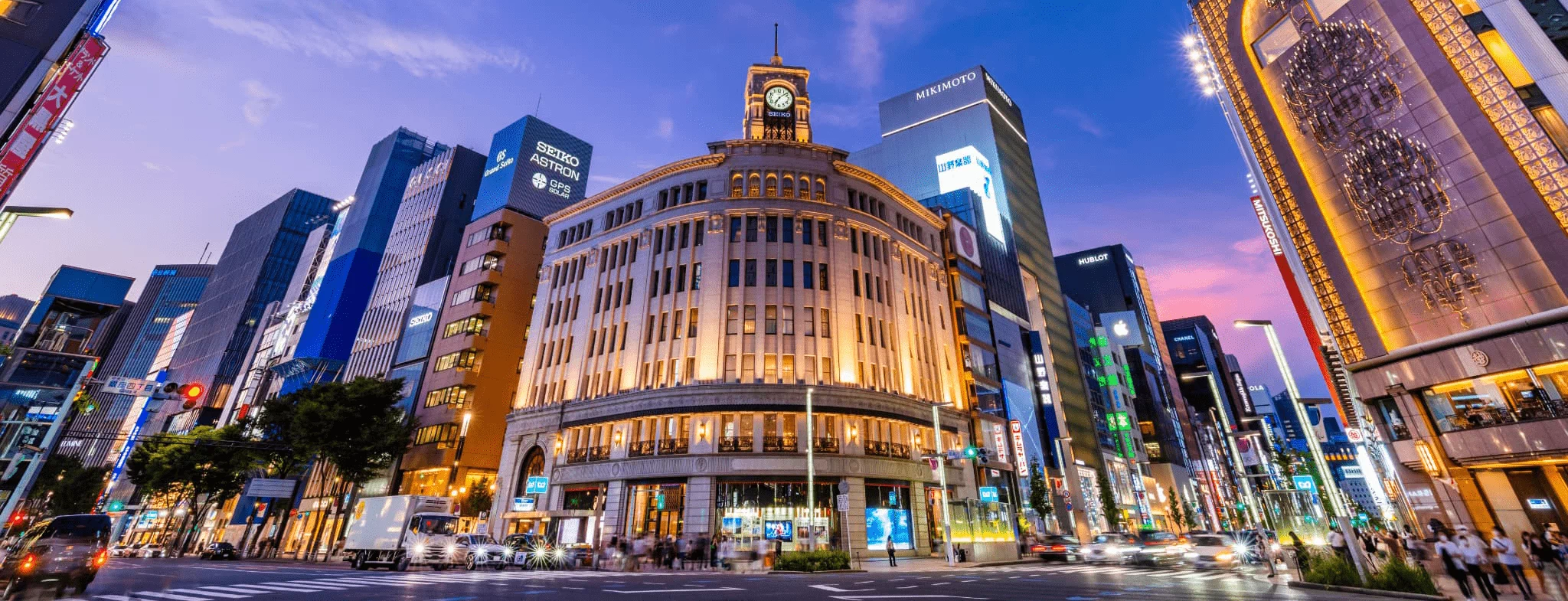 銀座の風景イメージ